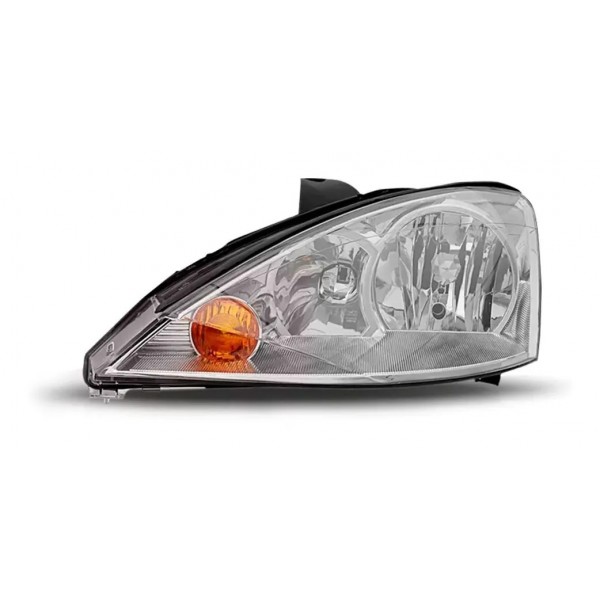 Farol Focus Eletrico/manual 2004 A 2008 Cromado