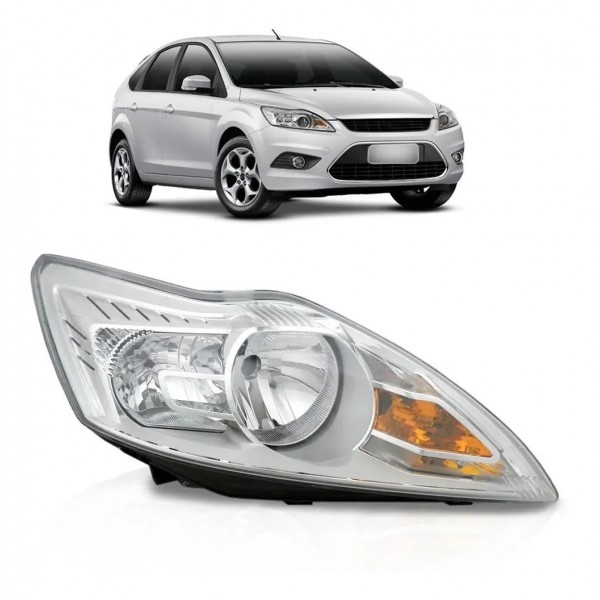 Farol Focus 2009 2010 2011 2012 13 Elétrico C/ Projetor.