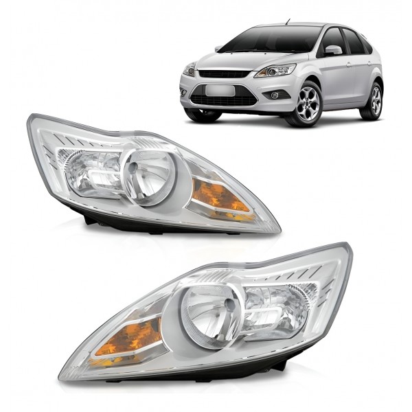 Farol Focus 2009 2010 2011 2012 13 Elétrico C/ Projetor.