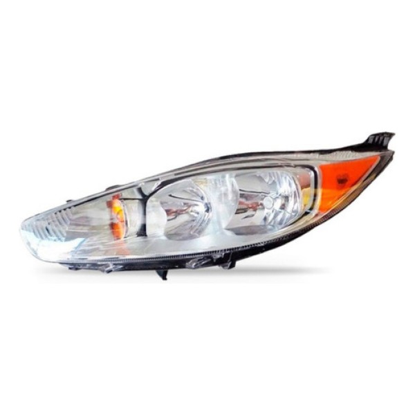 Farol New Fiesta Mexicano 13 14 15 16 Cromado Seta Âmbar