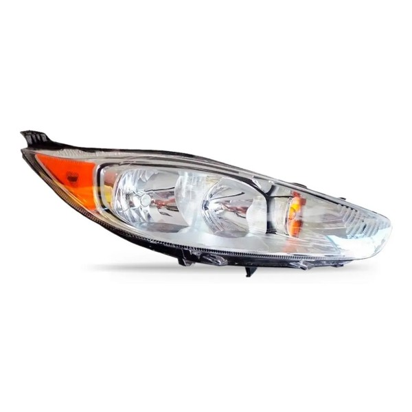 Farol New Fiesta Mexicano 13 14 15 16 Cromado Seta Âmbar