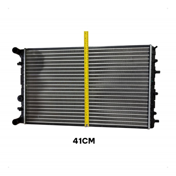 Radiador Gol Saveiro Voyage 2009 A 2016 Com Ar Tecfan