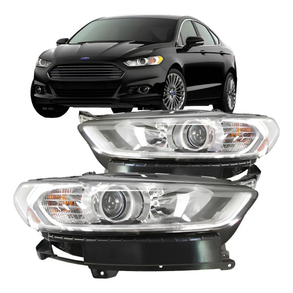 Par Farol Ford Fusion 2013 2014 2015 Direito E Esquerdo
