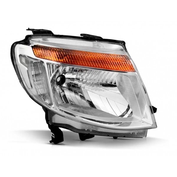 Farol Ranger 2013 2014 2015 2016 Manual Cromado Com Garantia