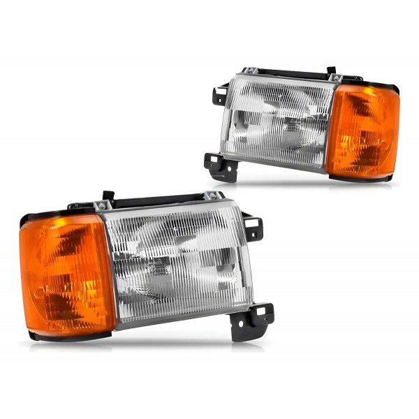 Farol F1000 1993 1994 1995 1996 Pisca Ambar Com Suporte Tyc
