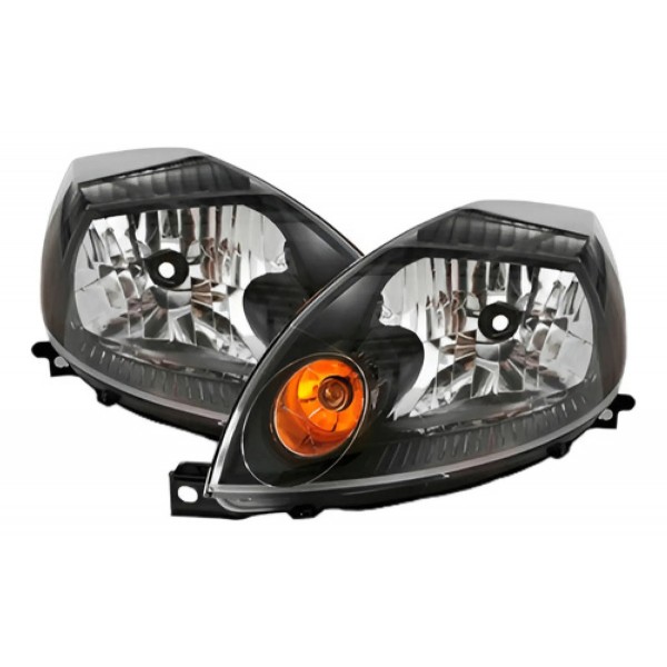 Kit Ford Ka 2008 A 2012 Lanterna Fume E Farol Negro.