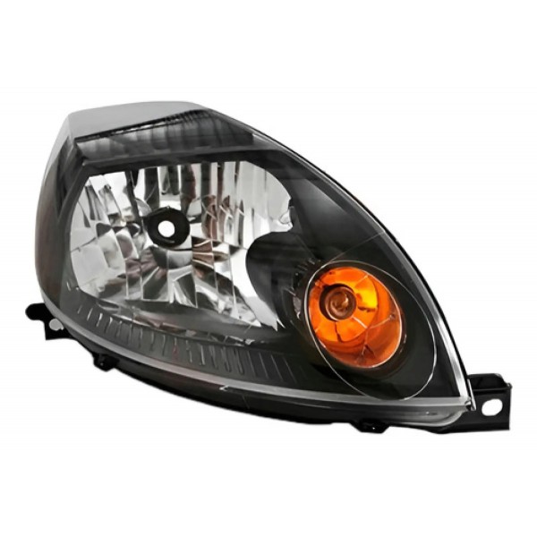 Kit Ford Ka 2008 A 2012 Lanterna Fume E Farol Negro.