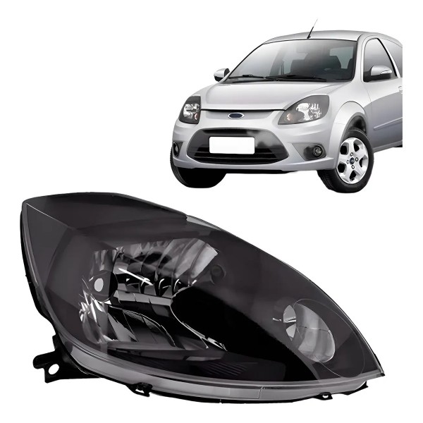 Farol Ka 08 2009 2010 2011 2012 2013 Mascara Negra Promoçã