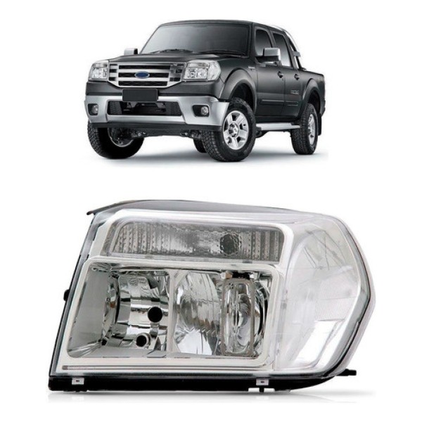 Farol Ranger 2010 A 2012 Cromado