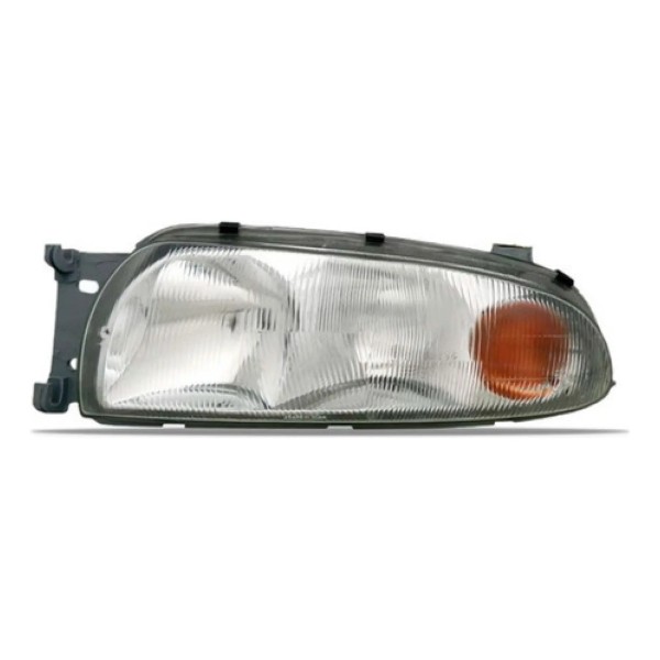 Farol Fiesta 1996 97 98 1999 Cromado Com Pisca Ambar