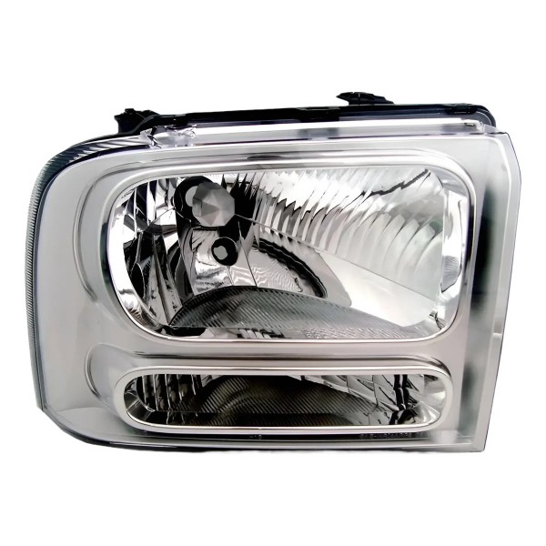 Farol Para Ford F250 2006 07 08 09 10 2011 Cromado