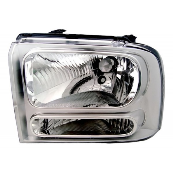 Farol Para Ford F250 2006 07 08 09 10 2011 Cromado