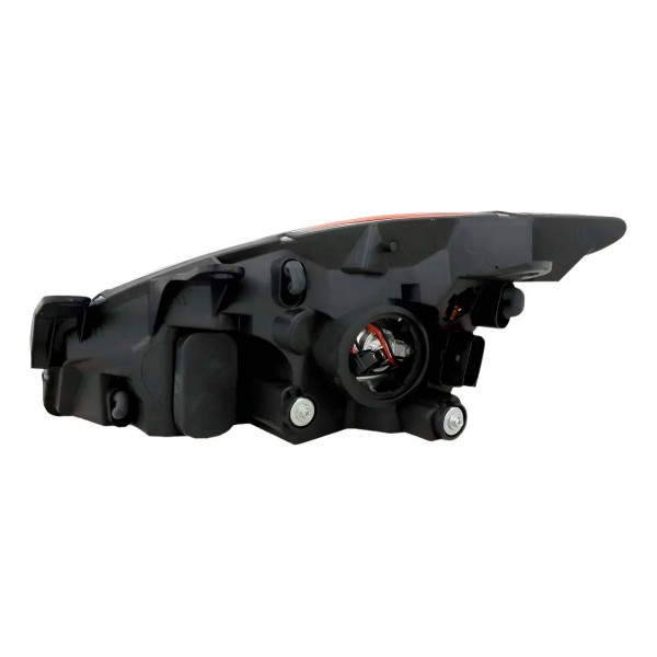 Farol Para Ford Fiesta 2008 2009 2010 Cromado