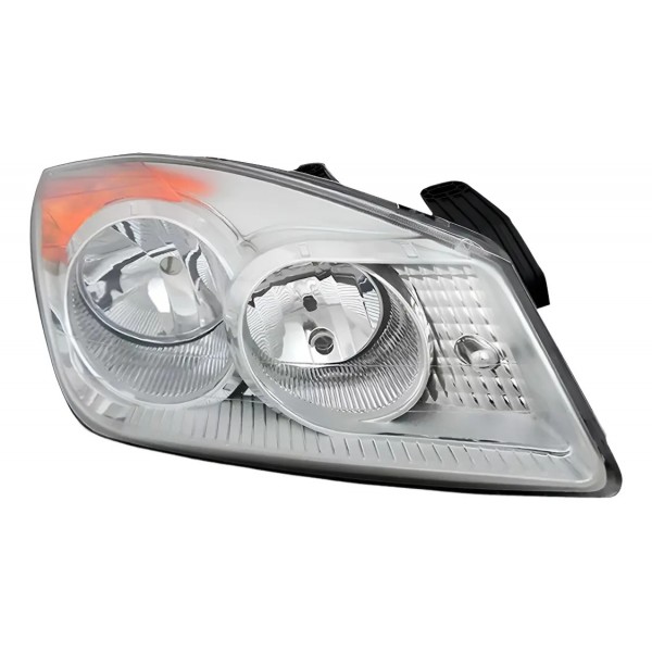 Par Farol Para Ford Fiesta 2008 2009 2010 Cromado Direito