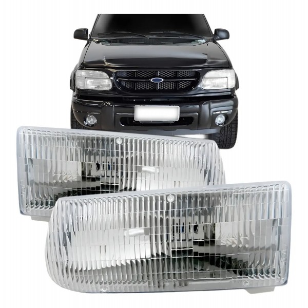 Par Farol Ford Explorer 1995 1996 1997 1998 1999 2000 2001 Direito/passageiro Direito + Esquerdo