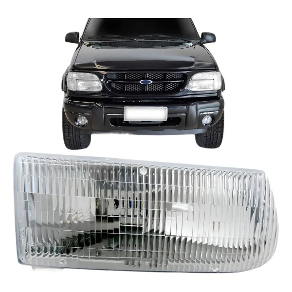 Explorer Para Ford Farol Principal 1995 A 2001