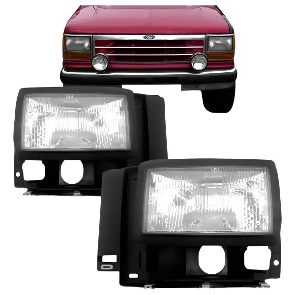 Par Farol Ford Explorer 1991 1992 1993 1994 Direito E Esquerdo