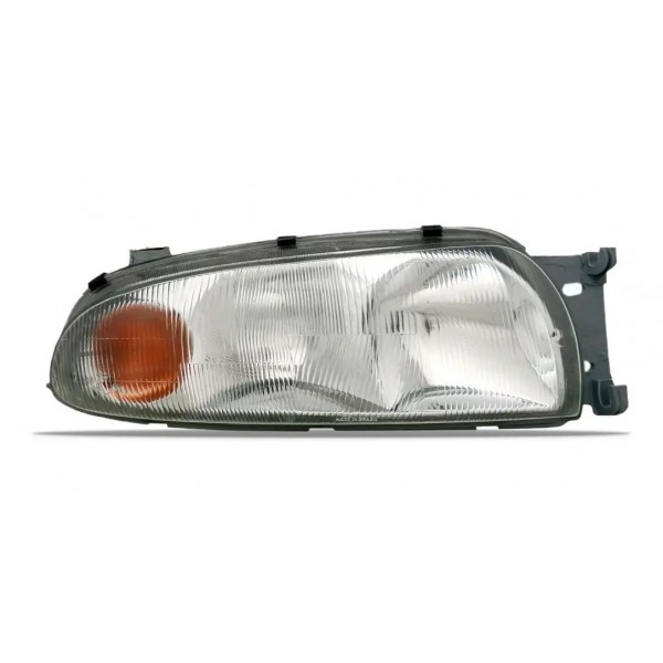 Farol Fiesta 1996 97 98 1999 Cromado Com Pisca Ambar