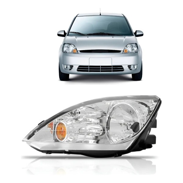 Farol Fiesta Amazon 2003  2004 2005 2006 Cromado