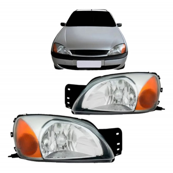 Par Farol Fiesta 2000 2001 2002 Pisca Ambar