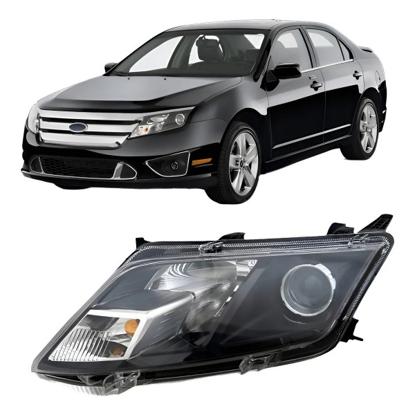 Farol Para Ford Fusion 2010 2011 2012 Marca Tyc 1ºlinha