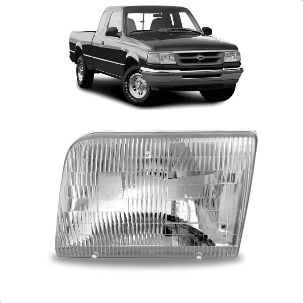 Farol Ranger 1993 1994 1995 1996 1997 Manual Cromado