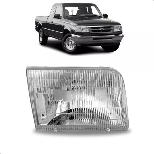 Farol Ranger 1993 1994 1995 1996 1997 Manual Cromado