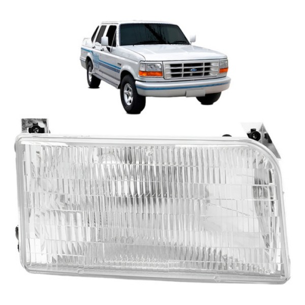 Farol Para Ford F1000 1996 1997 1998 Modelo Original