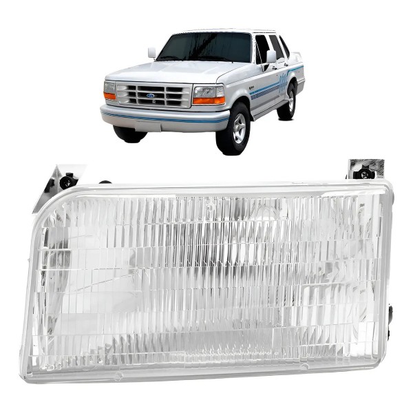 Farol Para Ford F1000 1996 1997 1998 Modelo Original