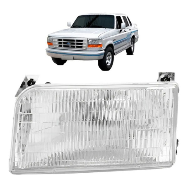 Farol Para Ford F1000 1996 1997 1998 Modelo Original