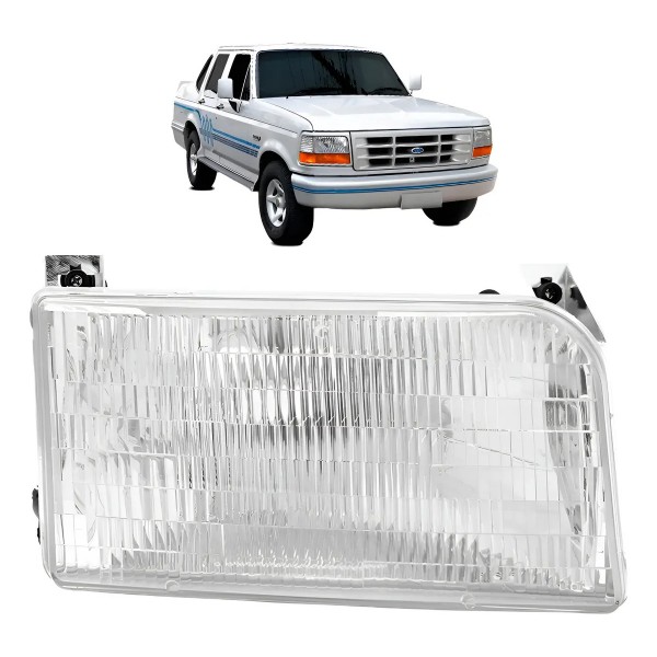 Farol Para Ford F1000 1996 1997 1998 Modelo Original