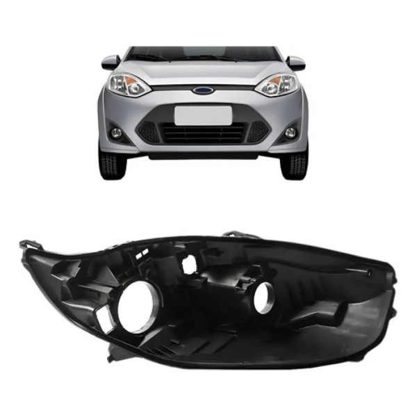 Reparo Carcaça Farol Dianteiro Para Ford Fiesta 10 2011 201