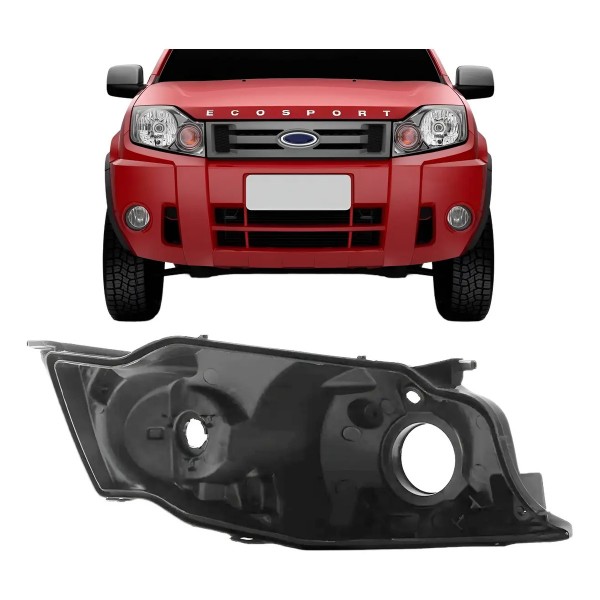 Reparo Carcaça Farol Dianteiro Ecosport 08 2009 10 11 2012.