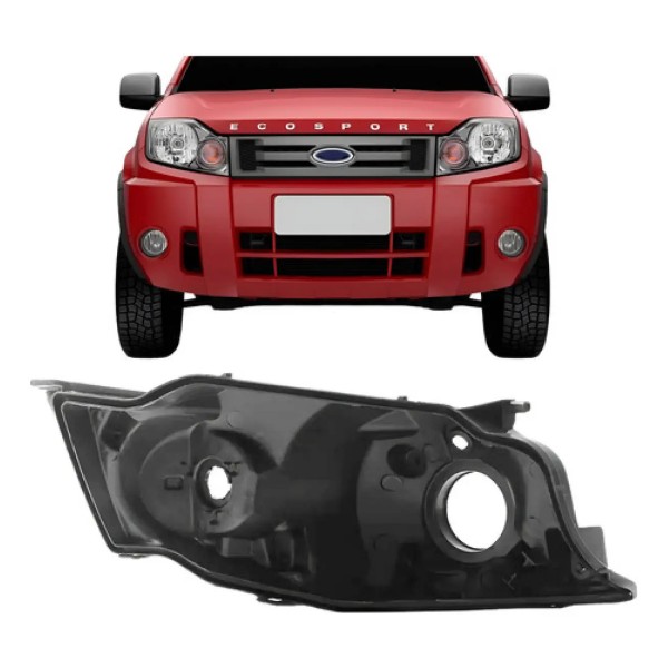 Reparo Carcaça Farol Dianteiro Ecosport 08 2009 10 11 2012.