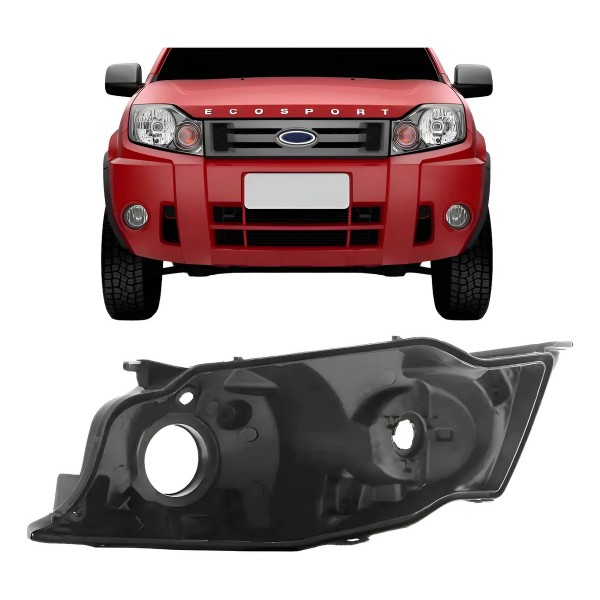 Reparo Carcaça Farol Dianteiro Ecosport 08 2009 10 11 2012.