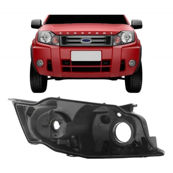 Reparo Carcaça Farol Dianteiro Ecosport 2008 2009 10 11 201