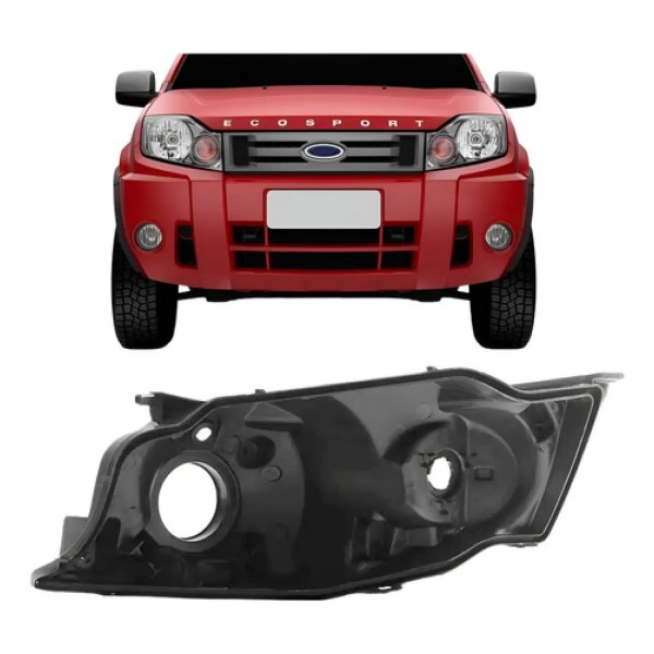 Reparo Carcaça Farol Dianteiro Ecosport 2008 2009 10 11 201