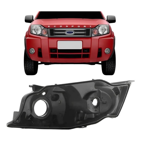 Reparo Carcaça Farol Dianteiro Ecosport 2008 2009 10 11 201