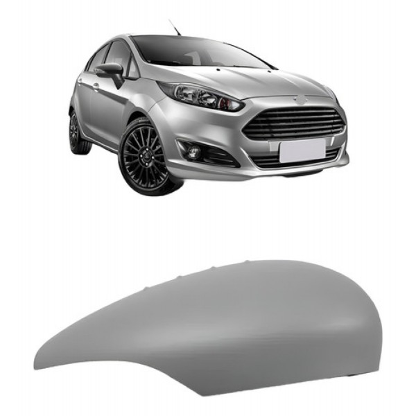 Capa Retrovisor C/furo Pisca Fiesta 2011 A 2019