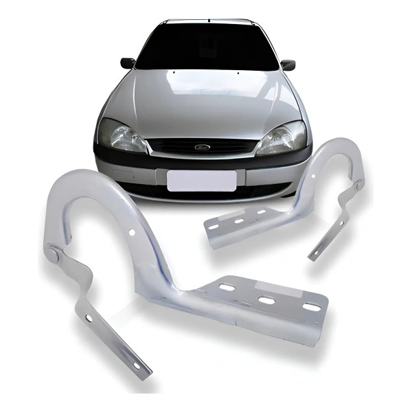 Par Braço Do Capo Ford Fiesta Courier 2000 2001 2002