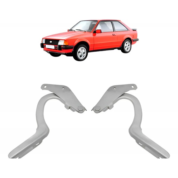 Par Braço Capô Para Ford Escort 1983 Á 1994