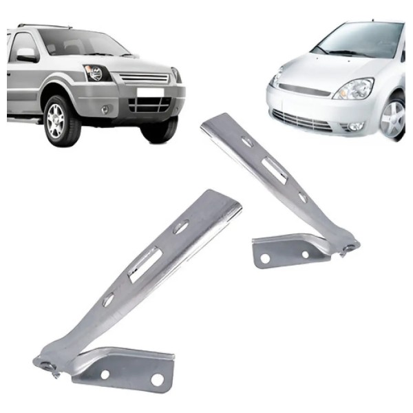 Par Braço Capô Ford Fiesta Ecosport 2003 2004 2005 2006 20