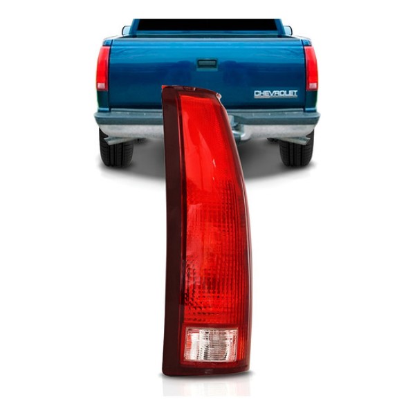 Lanterna Traseira Silverado 1997 A 2004 Bicolor