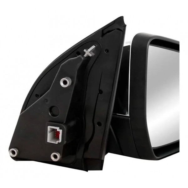 Retrovisor Para Ford Ranger 2013 2014 2015 Fixo Cromado