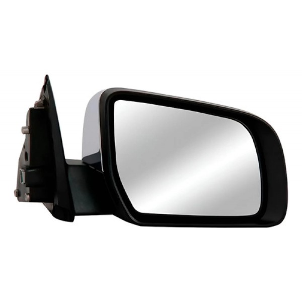 Retrovisor Para Ford Ranger 2013 2014 2015 Fixo Cromado
