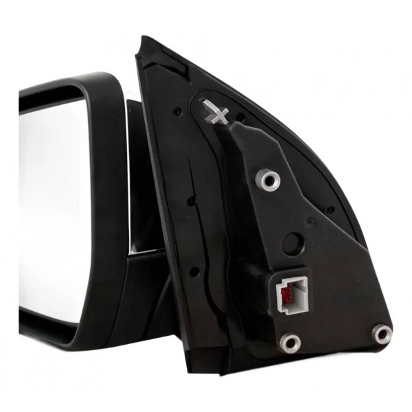 Retrovisor Para Ford Ranger 2013 2014 2015 Fixo Cromado