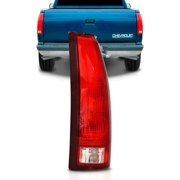 Lanterna Traseira Silverado 1997 A 2004 Bicolor