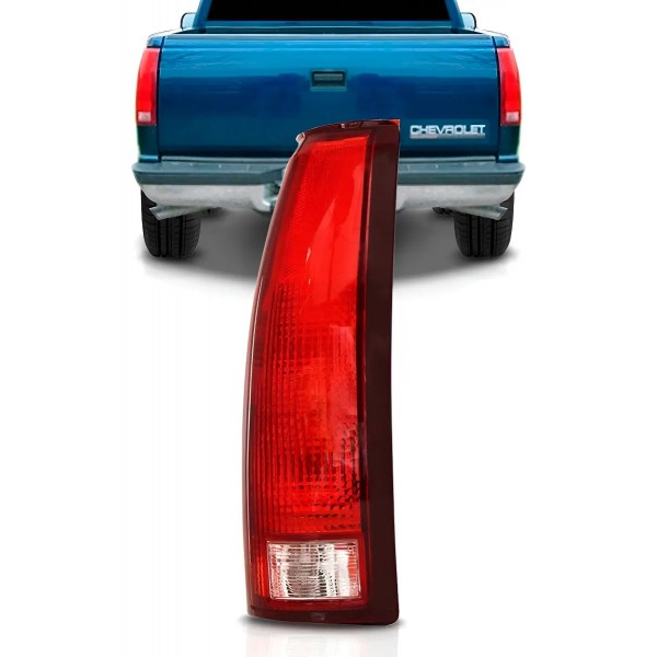 Lanterna Traseira Silverado 1997 A 2004 Bicolor