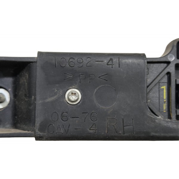 Suporte Maçaneta Externa Fusion Dianteira Direita 2006/2009 Preto Dianteira