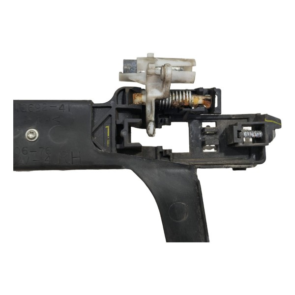 Suporte Maçaneta Externa Fusion Dianteira Direita 2006/2009 Preto Dianteira